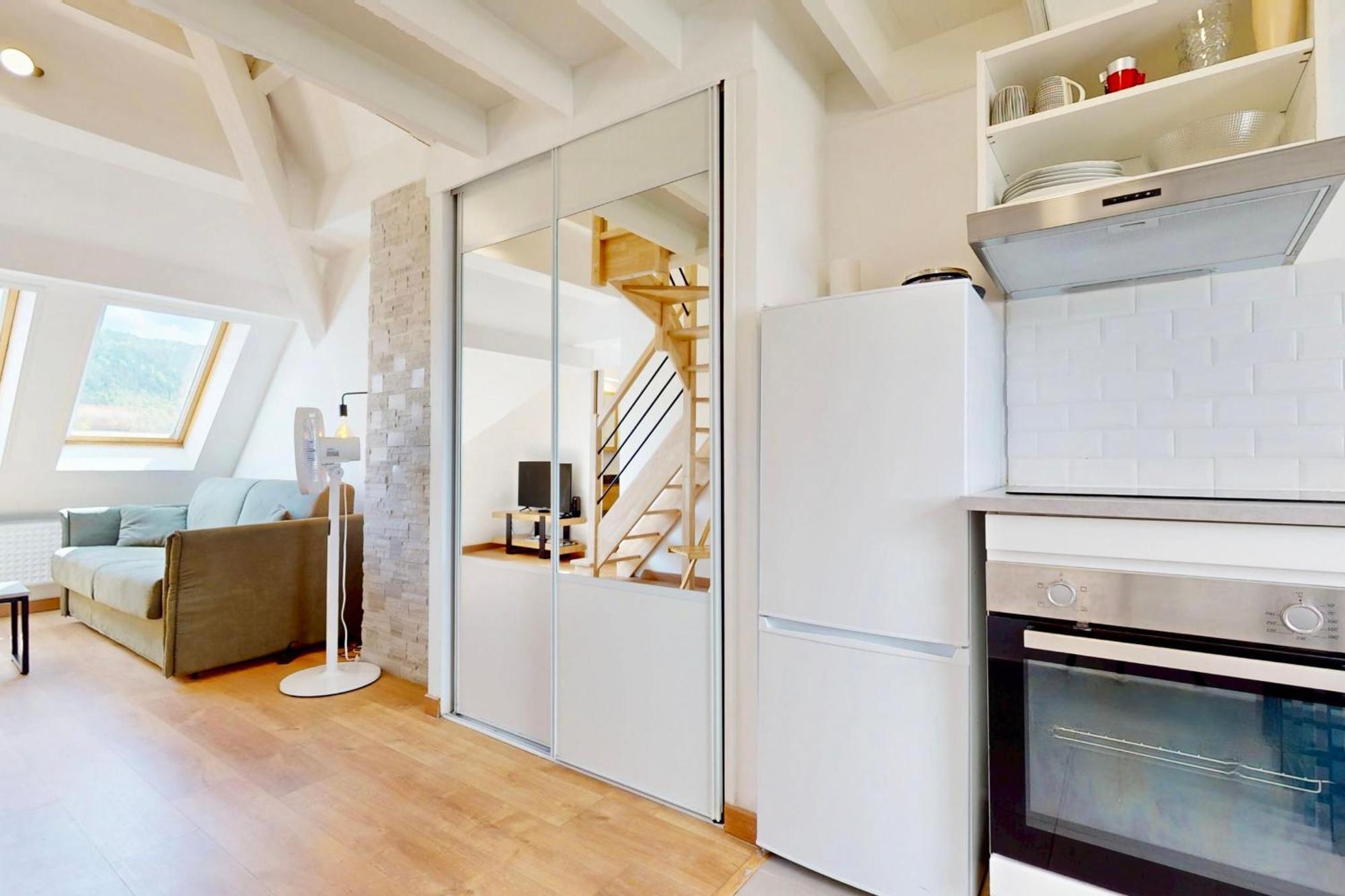 Le Supernova - Nice Studio With Mezzanine In The Heart Of The City อานซี ภายนอก รูปภาพ