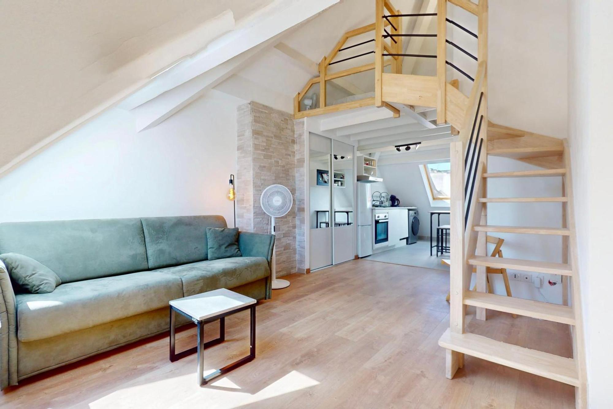 Le Supernova - Nice Studio With Mezzanine In The Heart Of The City อานซี ภายนอก รูปภาพ